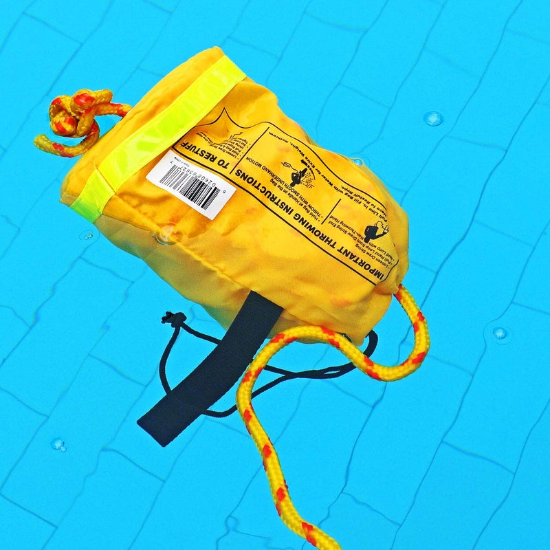 Goglobe Throw Rope Throw Bag 60 Feet Floating Rope for Boating Kayaking Ice Fishing Boat Safety - Image 2